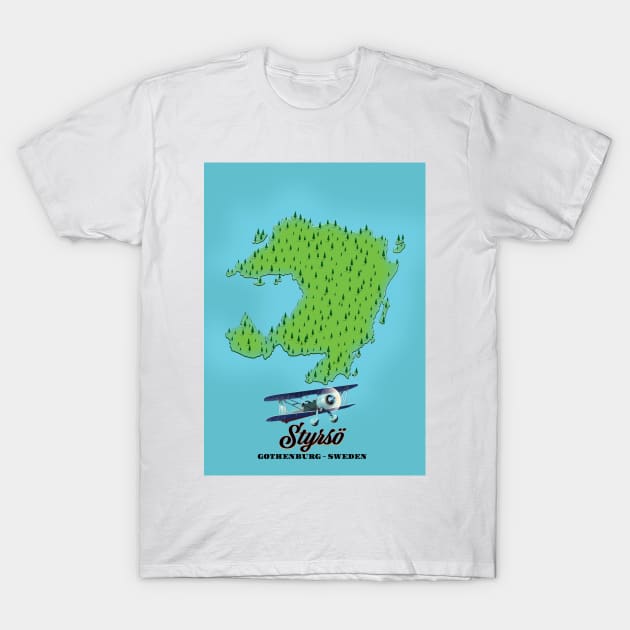 Styrsö Gothenburg Sweden T-Shirt by nickemporium1